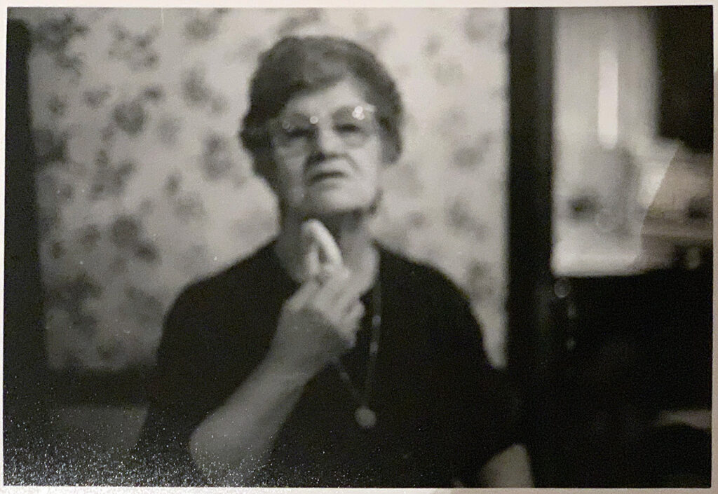 My Nonna blesses her throat with a Tarallo (2000)